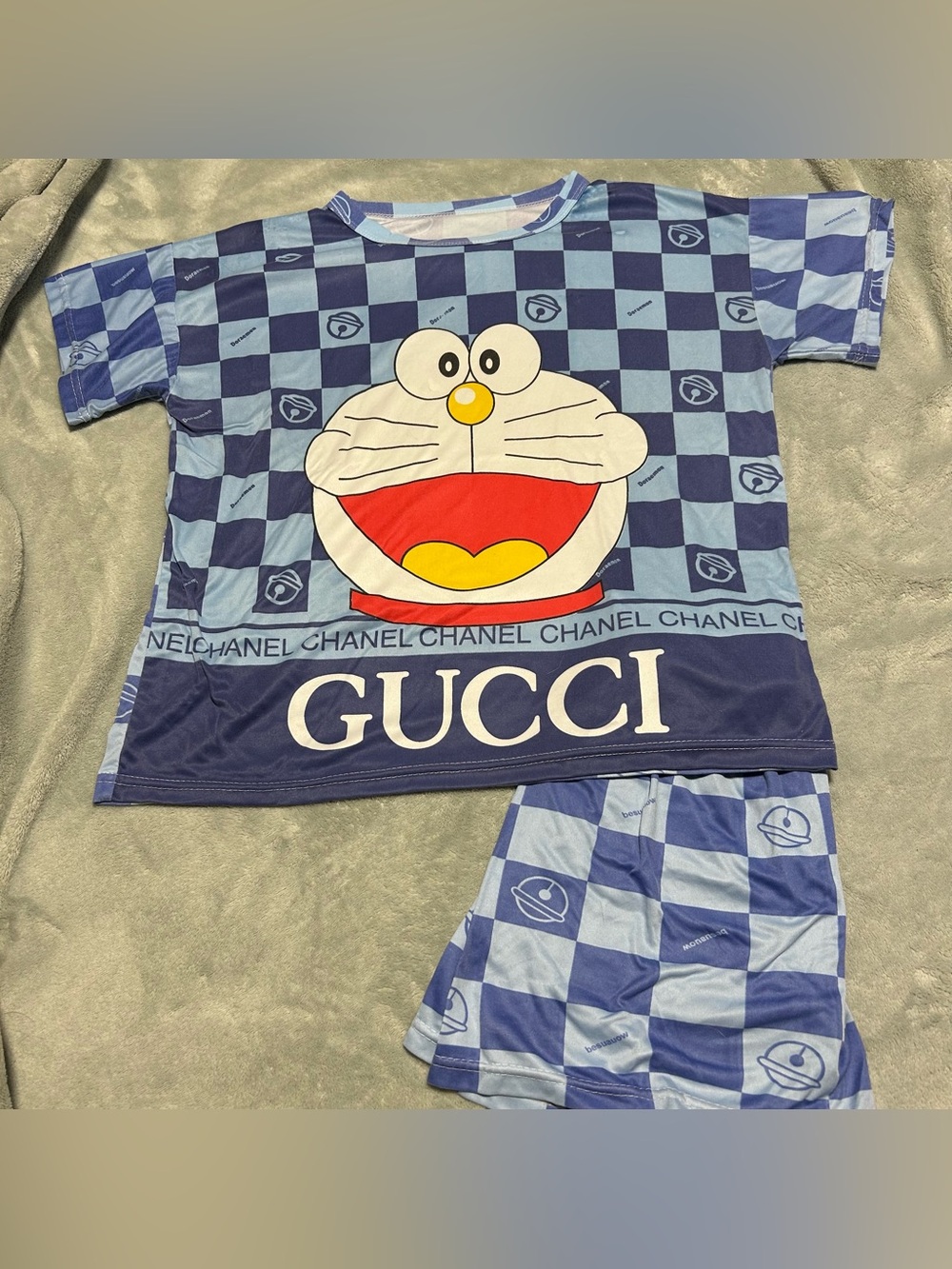 Size XL youth Doraemon PJ set